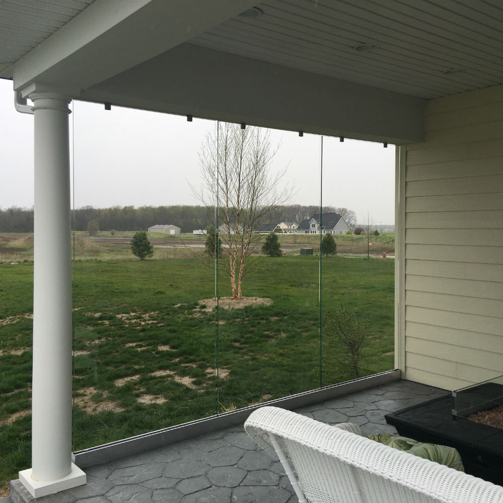 Glass Railings and Windbreaks A&D Glass & Mirror